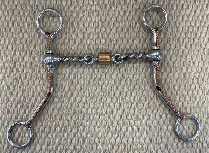 BIT - RM96 - Reinsman D&L Twisted Dogbone w/ Copper Twist