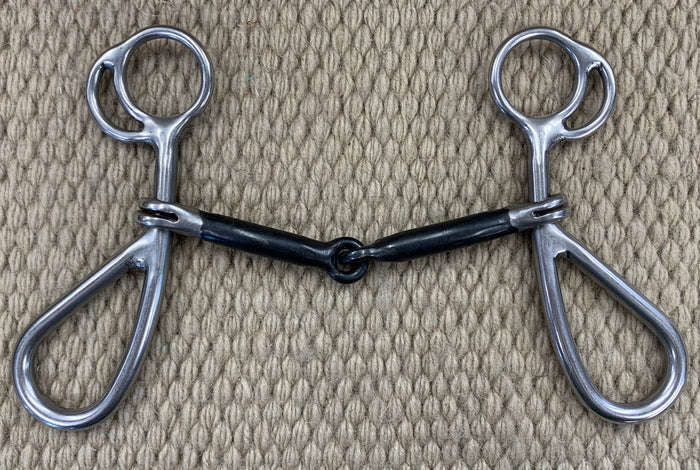 BIT - RM61 - Reinsman 7/16" Smooth Sweet Iron Snaffle
