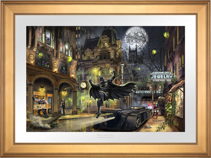 Batman™ Gotham City™ - Limited Edition Paper (SN - Standard Numbered) - Art Of Entertainment