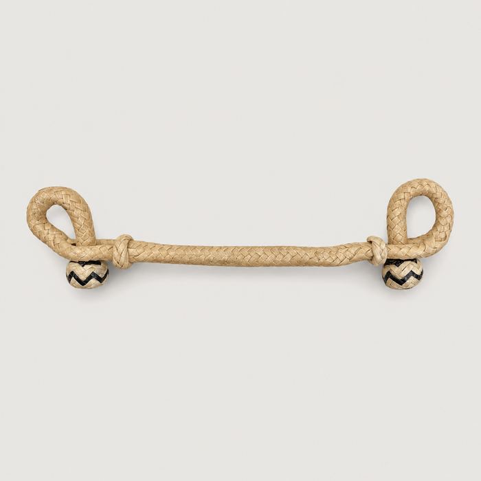 BIT - BH04 - Rawhide Bit Hobble Natural and Black