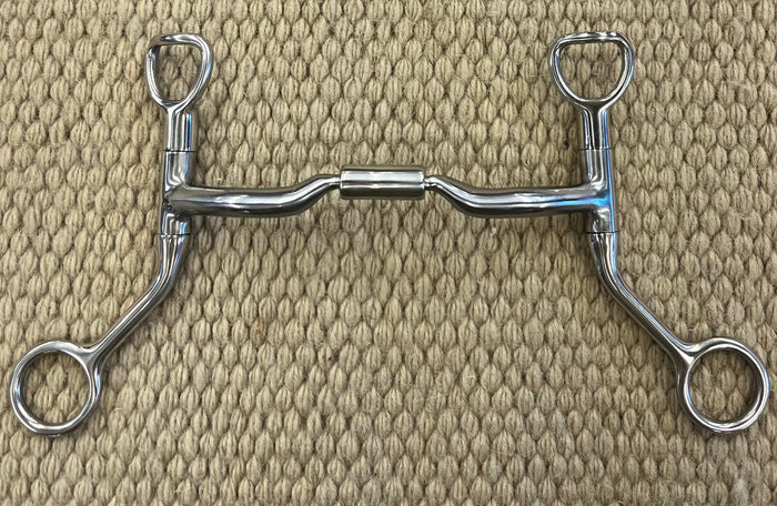 BIT - MB116 - Myler HBT Shank Low Port Comfort Snaffle 5 1/2”