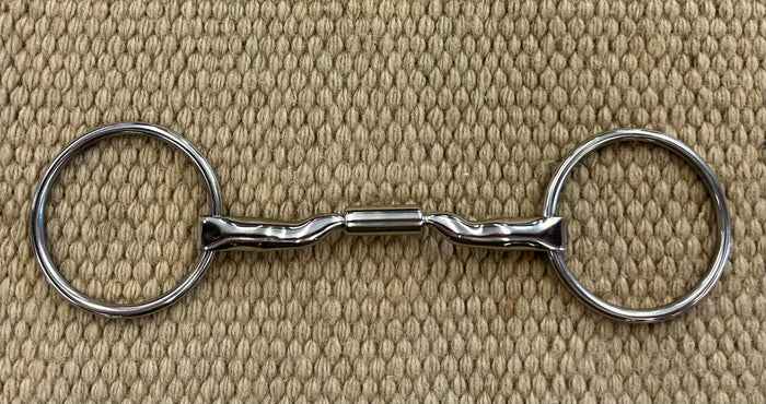 BIT - MB74 - Myler Loose Ring Low Port Comfort Snaffle