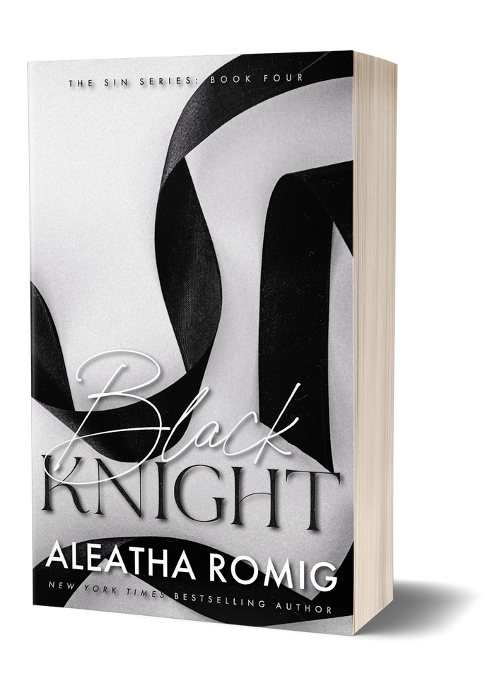 BLACK KNIGHT (book 4 Sin Series) Signed Paperback