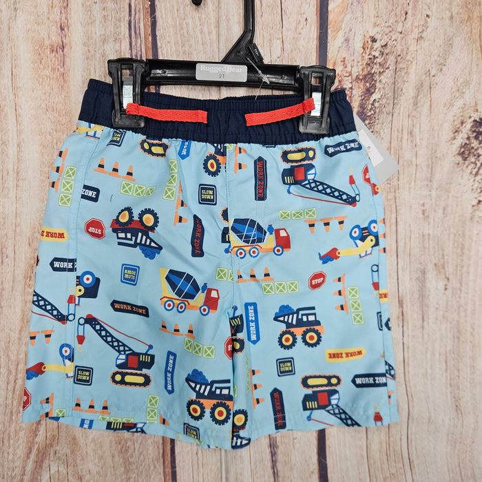 CUTIE PIE BABY CONSTRUCTION SWIM SHORTS RBS26P-02