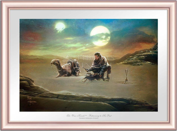 <em>Obi-Wan Kenobi</em>™ - Returning to his Past - Limited Edition Paper (SN - Standard Numbered)