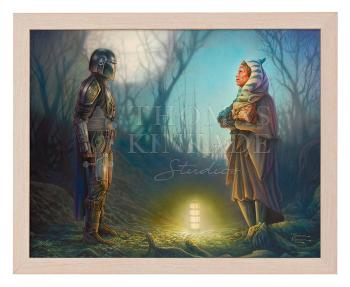 11" x 14" / Natural Wood Art Print