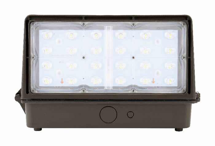 Full Cutoff LED Wallpack Light bottom view