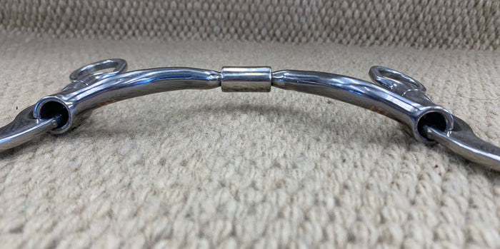 BIT - MB43 - Myler MBL Shank Sweet Iron Low Port Comfort Snaffle