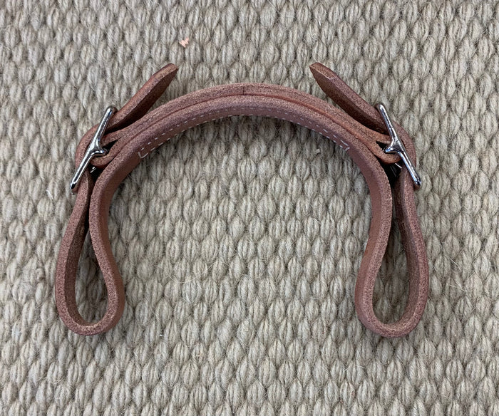 CURB STRAP - CS07 - 5/8" Double Buckle Harness