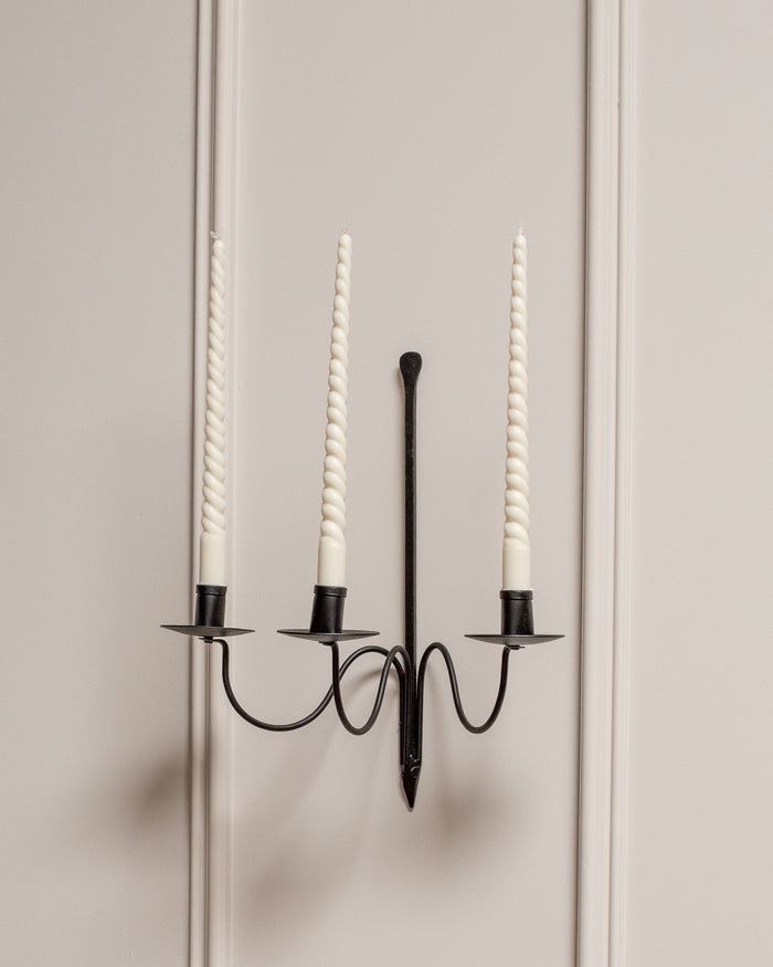 Iron Wall Candelabra