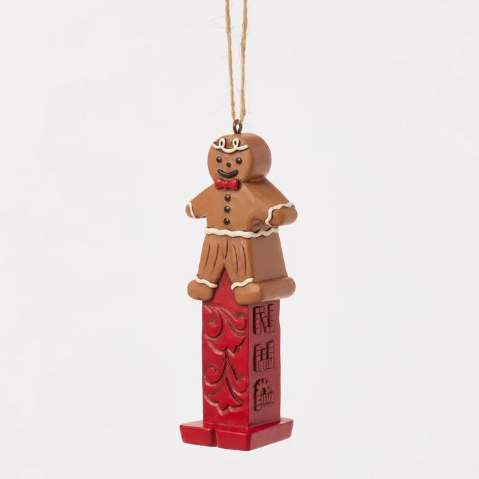 Jim Shore PEZ Gingerbread Man Ornament