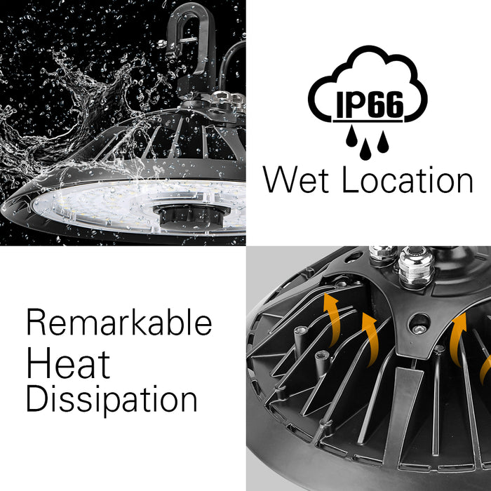 highbay rated IP66 with good heat dissipation