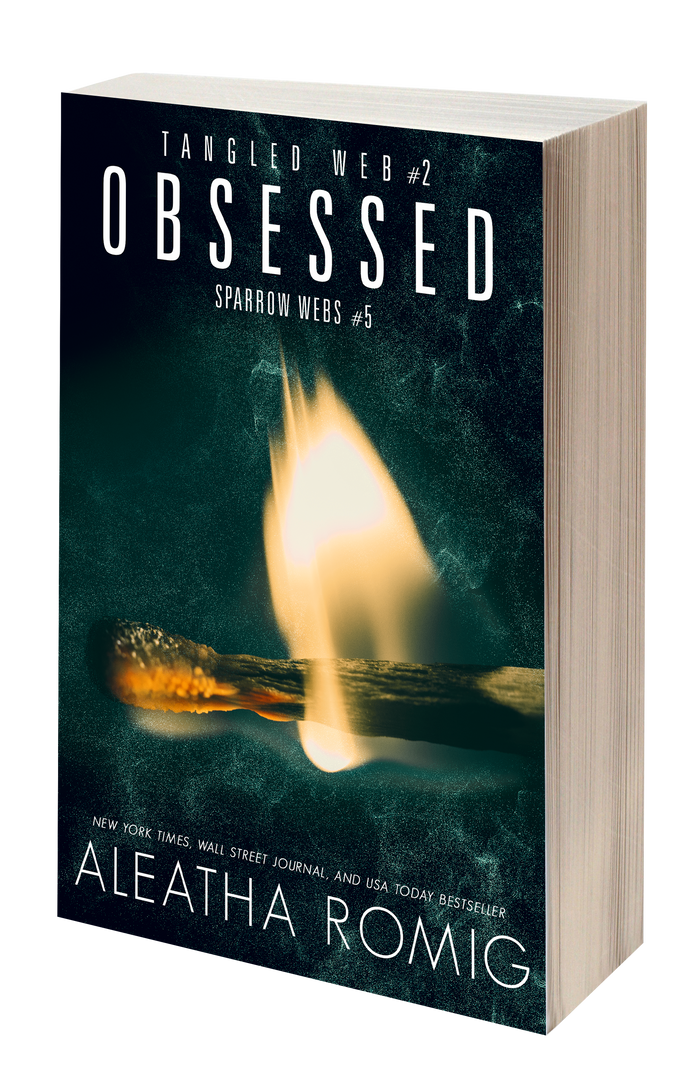 OBSESSED: A Dangerous Mafia Romantic Suspense(book 2 Tangled Web - book 5 Sparrow Webs) Signed Paperback
