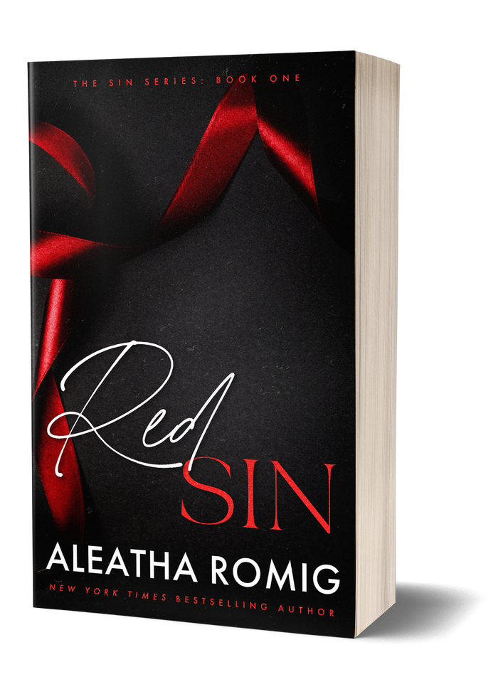 RED SIN (book 1 Sin Series) Signed paperback