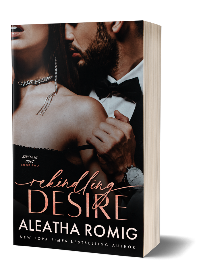 REKINDLING DESIRE (book 2 Sinclair Duet) Signed Paperback
