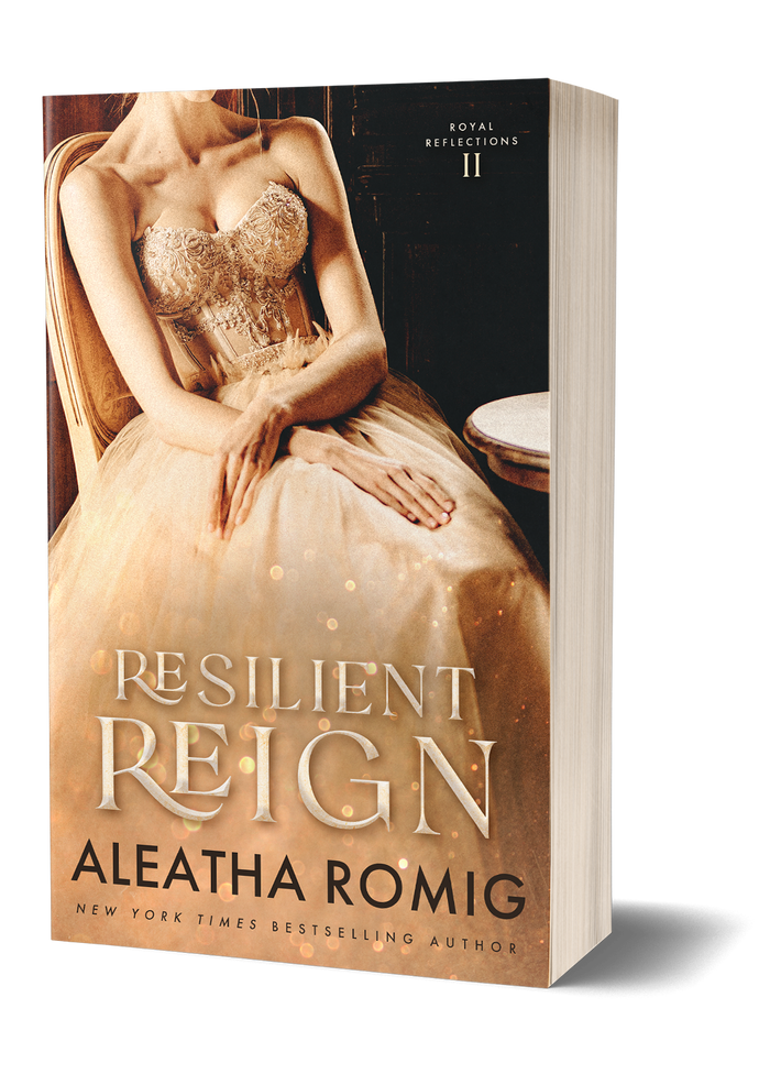 RESILIENT REIGN (book 3 Royal Reflections) Signed paperback
