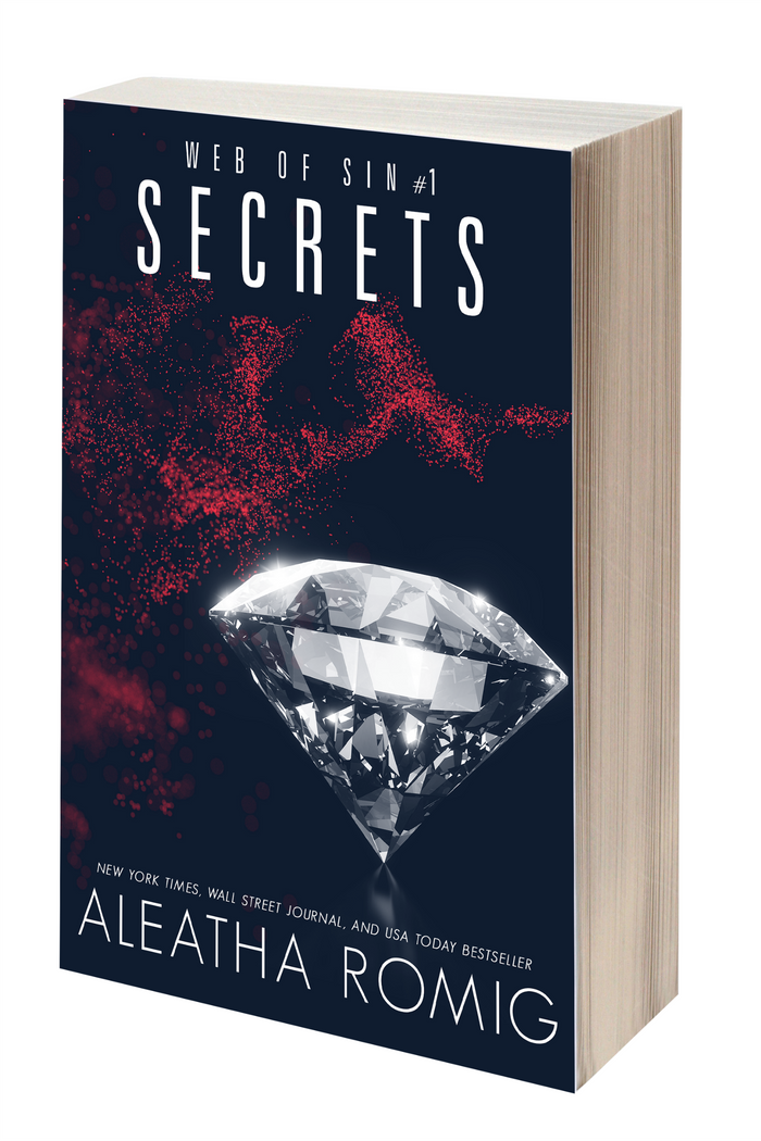 Secrets book 1 Web of Sin - A Dark Mafia Romantic Suspense Trilogy - book 1 Sparrow Webs Signed paperback