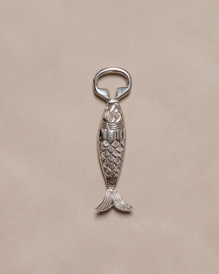 Silver Fish Bottle Opener
