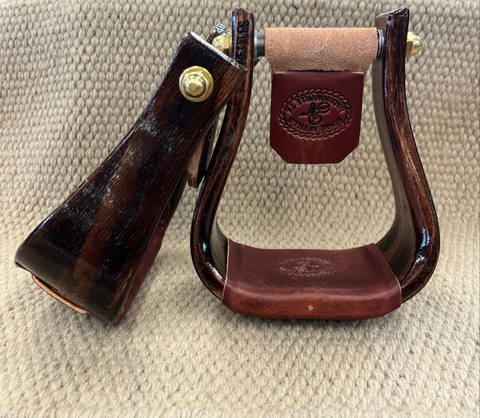 Stirrups - STP58 - 3" Flatbotton Triple Finish