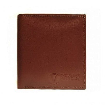 'The Traveller' Bi-Fold Vegan Wallet (Brown) by The Vegan Collection - Vegan Style