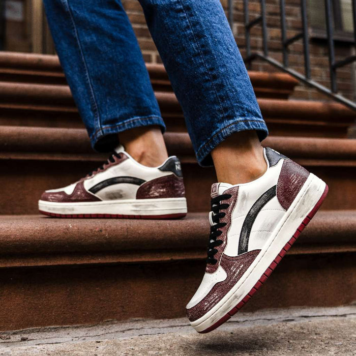 Women's Cross Court | Black x Red
