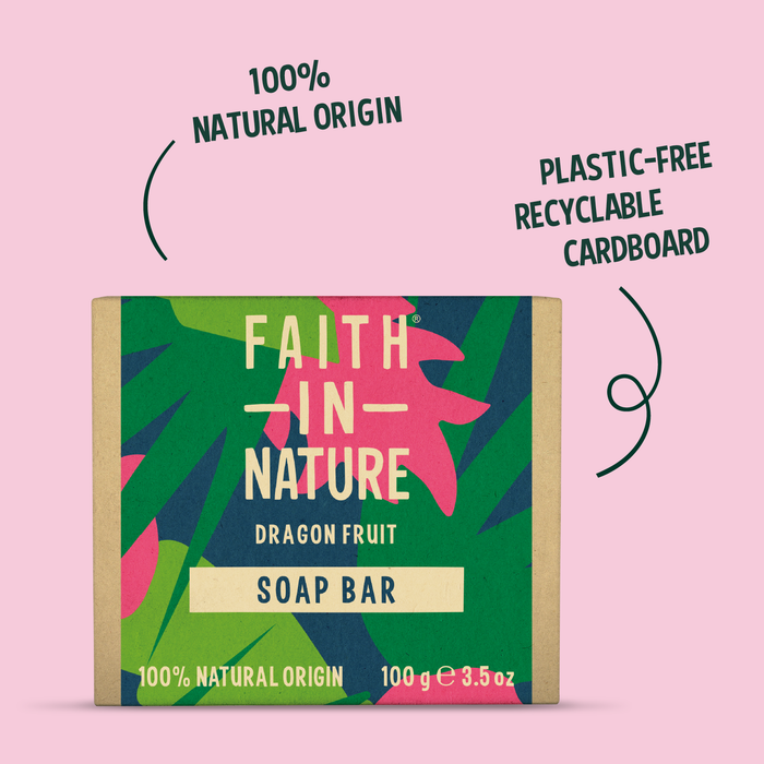 3 x Dragon Fruit soap bars