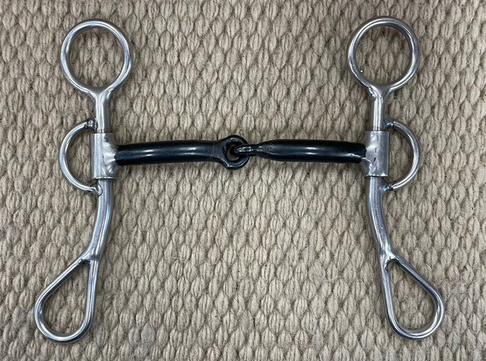 BIT - RM102 - Reinsman Argentine Sweet Iron Snaffle 4 3/4"
