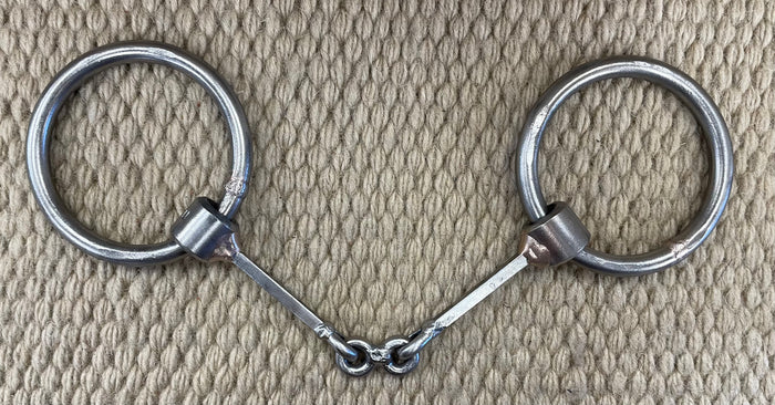 BIT - NH19 - Nolan Hansen Loose Ring Square-Bar Dogbone - 3" Rings