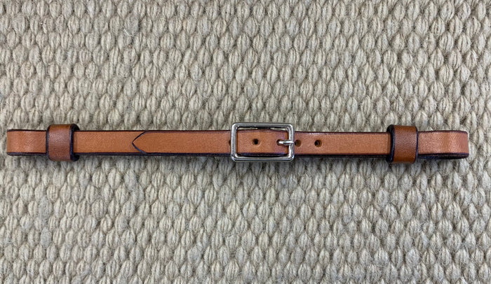 CURB STRAP - CS34 - 1/2" Single Buckle Antiqued