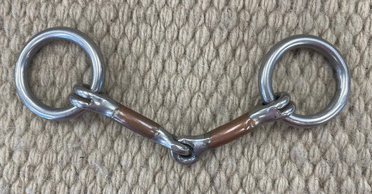 BIT - PB03 - Reinsman Pony Loose Ring Snaffle 3 1/2"