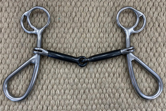 BIT - RM61 - Reinsman 7/16" Smooth Sweet Iron Snaffle