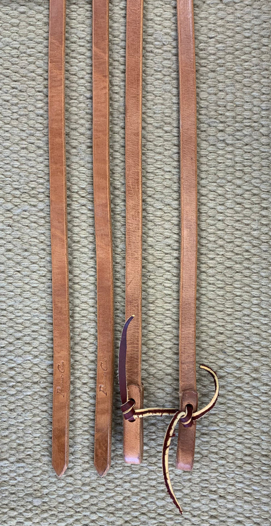 Split Reins - SR32 - 5/8" x 8' Harness Leather