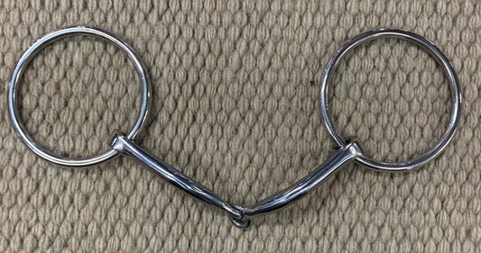 BIT - MB23 - Myler Loose Ring Sweet Iron Snaffle Stainless