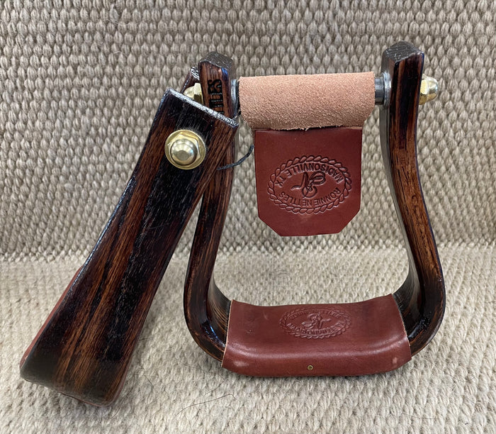 Stirrups - STP60 - Nettles 2" Flat Bottom Triple Finish