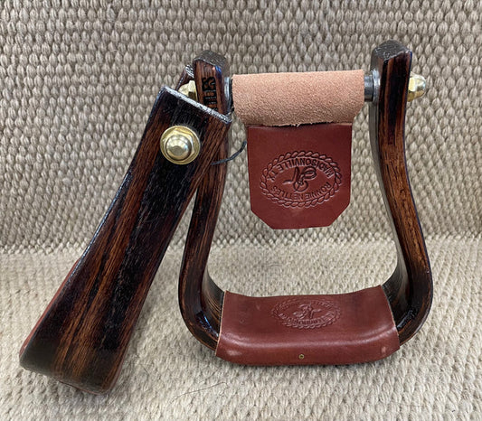 Stirrups - STP60 - Nettles 2" Flat Bottom Triple Finish