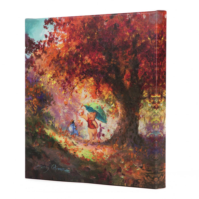 Autumn Leaves Gently Falling - 14" x 14" Limited Edition Gallery Wrapped Canvas Limited Edition Gallery Wrapped Canvas - Art Of Entertainment