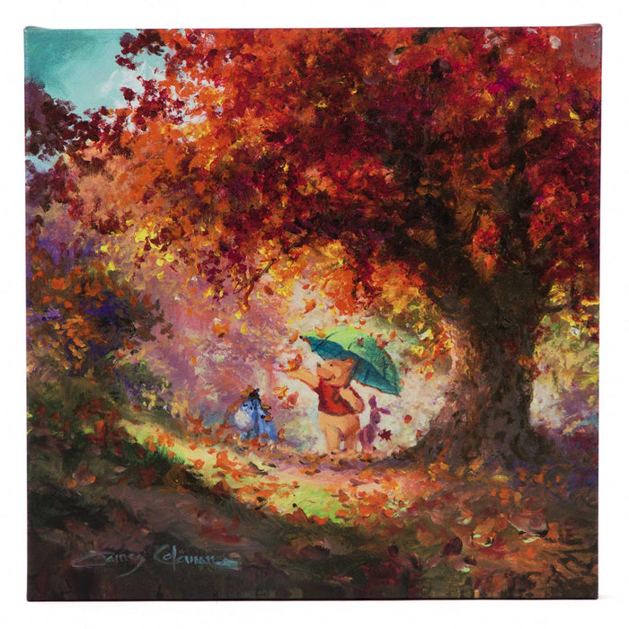 Autumn Leaves Gently Falling - 14" x 14" Limited Edition Gallery Wrapped Canvas Limited Edition Gallery Wrapped Canvas - Art Of Entertainment