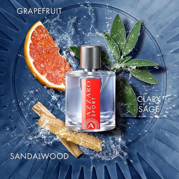 Azzaro Sport Eau De Toilette 100ml Spray