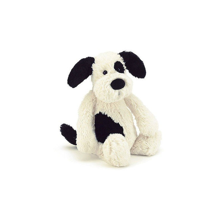 Bashful Cream and Black Puppy