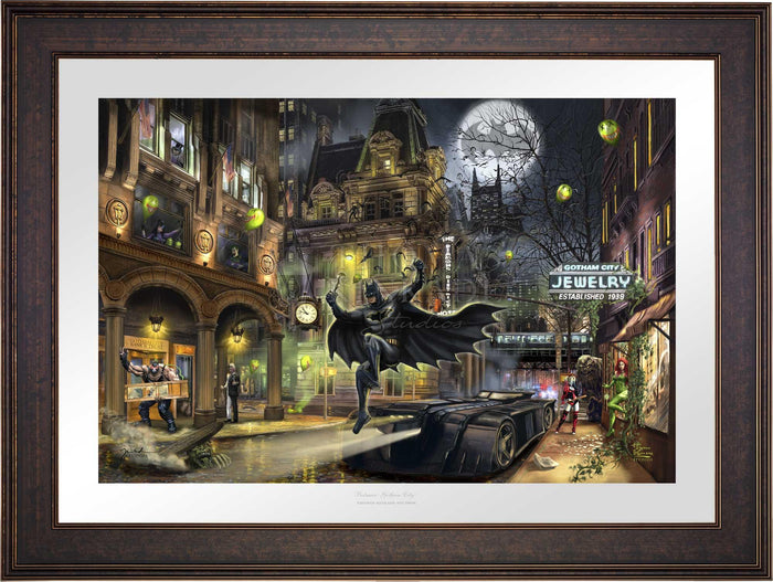 Batman&trade; Gotham City&trade; - Limited Edition Paper (SN - Standard Numbered) - Art Of Entertainment