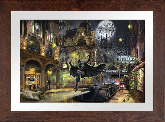 Batman&trade; Gotham City&trade; - Limited Edition Paper (SN - Standard Numbered) - Art Of Entertainment