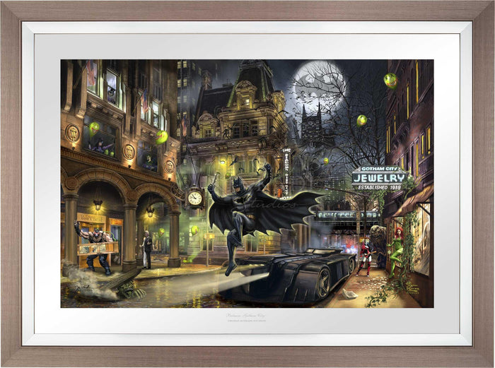Batman&trade; Gotham City&trade; - Limited Edition Paper (SN - Standard Numbered) - Art Of Entertainment