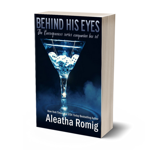 Behind His Eyes: The Consequences series companion box set (books 6&7 Consequences) Signed paperback