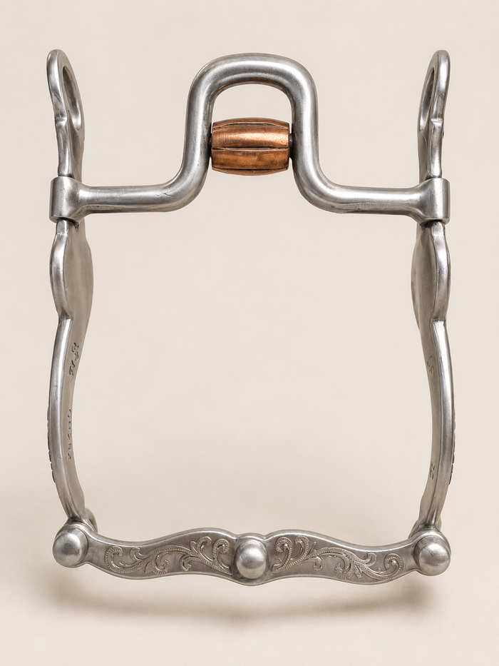BIT - CE23 - Classic Equine High Port with Roller