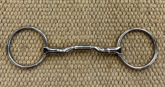 BIT - MB74 - Myler Loose Ring Low Port Comfort Snaffle