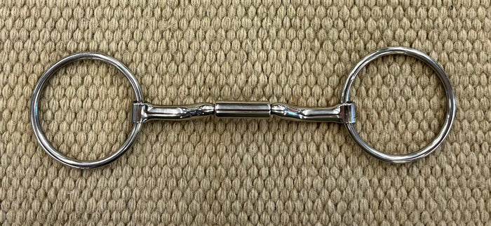 BIT - MB82 - Myler Loose Ring Forward Tilt Ported Barrel
