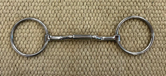 BIT - MB82 - Myler Loose Ring Forward Tilt Ported Barrel