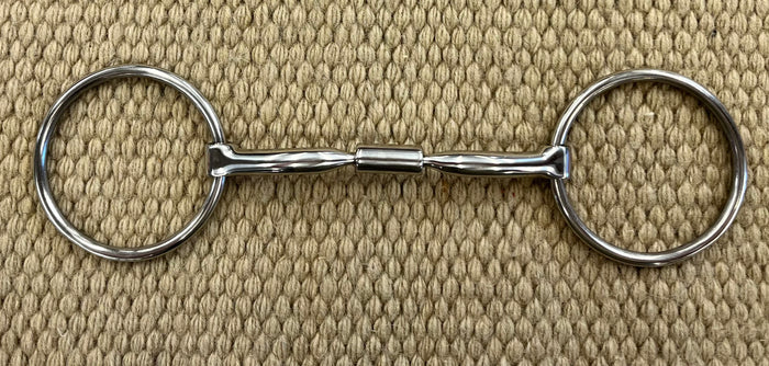 BIT - MB84 - Myler Loose Ring Comfort Snaffle Wide Barrel 4 3/4"