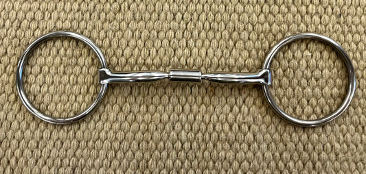 BIT - MB84 - Myler Loose Ring Comfort Snaffle Wide Barrel 4 3/4"