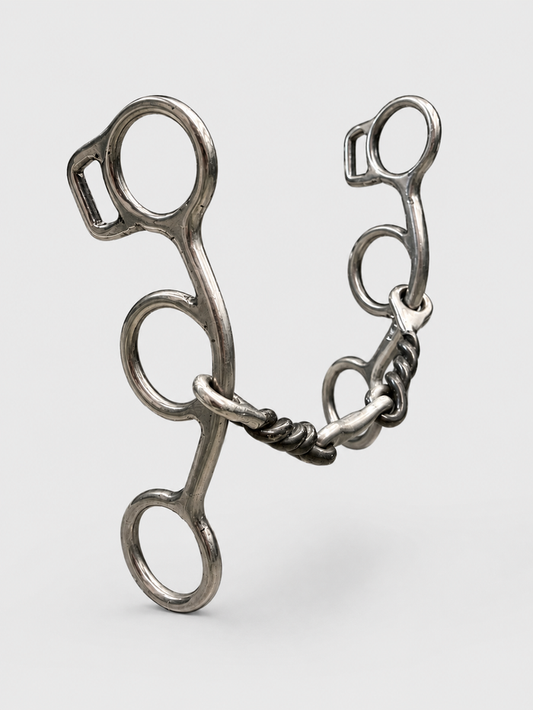 BIT - RM108 - Reinsman Molly Powell Twisted Sweet Iron Dog Bone